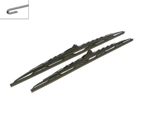 SİLECEK SÜPÜRGESİ ÖN TAKIM TWİN 650×575mm RÜZGARLIKLI MERCEDES W168/VANEO