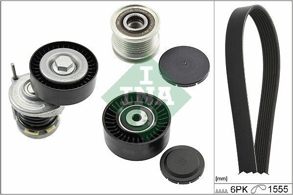 V KAYIŞ GERGİ SETİ 535 0124 10+534 0164 10+532 0468 10+6PK15552.0 TDİ CAAA CFNA VW T6 AMAROK