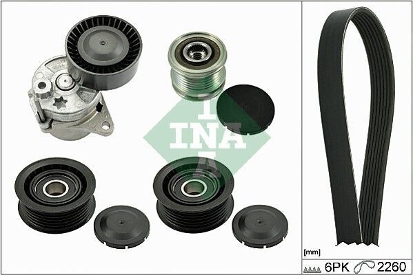 V KAYIS GERGI SETI.SPRINTER 3-5 T (906 MOT) 532 0160 10+533 0017 10+535 0168 10+6PK2260 MERCEDES  2003>2016