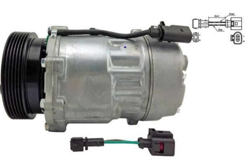 KLİMA KOMPRESÖRÜ AGR ALH ASV AHF AUY AJM ARL AKL AGN BCB ALH ATD BLS AXB AXC 1.6-1.9 TDI VW T5 GOLF IV BORA 1999-2009