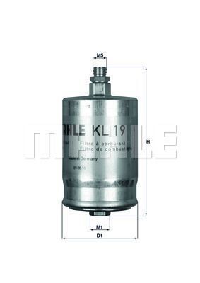 YAKIT FİLTRESİ W124-201 MERCEDES  85-95