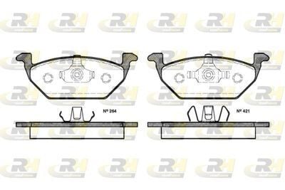 FREN BALATASI ÖN FİŞSİZ (GDB1984) VW GOLF III IV POLO IV V 2009>