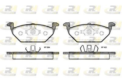 FREN BALATASI ÖN FİŞSİZ (GDB1984) VW GOLF III IV POLO IV V 2009>