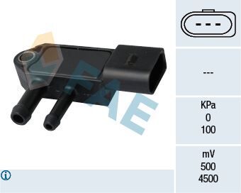 BASINÇ SENSÖRÜ T5/CRAFTER 07- (PARTİKÜL FİLTRESİ) VW CADDY PASSAT  04-12