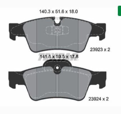 FREN BALATASI ARKA MERCEDES W164 - W463 - W251 V251