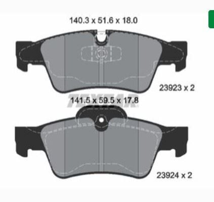 FREN BALATASI ARKA MERCEDES W164 - W463 - W251 V251