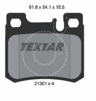 FREN BALATASI ÖN MERCEDES W202-W124 W201-C124 93 > 00