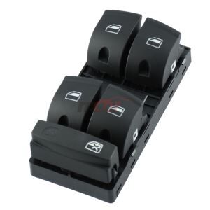 CAM AÇMA KAPATMA VE KİLİTLEME DÜĞMESİ SOL 4 LÜ AUDI A3-A6-Q7 1.6 TDI-2.0 TDI 2004>2015