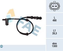 ABS SENSÖRÜ CORSA C ÖN OPEL