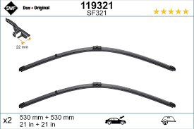 SİLECEK SÜPÜRGESİ SET 530+530MM VF301 VM301 VW PASSAT SUPERB 2000>