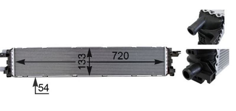 TURBO RADYATÖRÜ INTERCOOLER VW