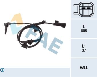 ABS SENSÖRÜ INSIGNIA ÖN UZUN OPEL