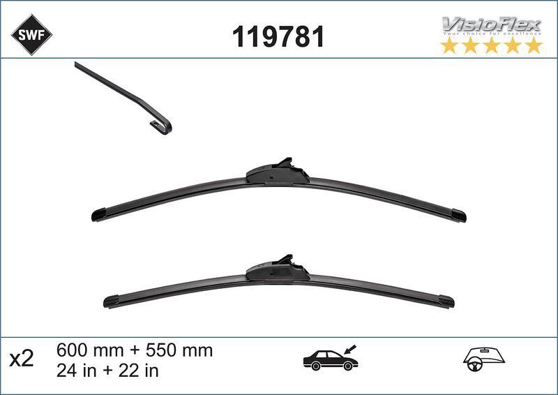 SİLECEK SÜPÜRGESİ 600×550 OPEL MERIVA 03-10