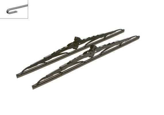 SİLECEK SÜPÜRGESİ ÖN TAKIM TWİN 450×450mm VW GOLF-JETTA-PASSAT-TRANSPORTER-FAVORIT-MALAGA