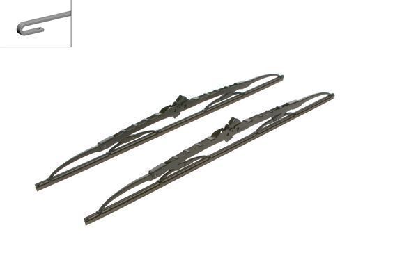 SİLECEK SÜPÜRGESİ SETİ 530×530MM VW A4-PASSSAT-TRANSPORTER-LAND CRUISER-CLIO