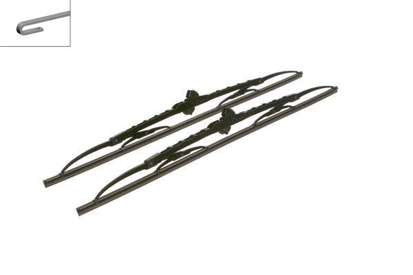 SİLECEK SÜPÜRGESİ ÖN TAKIM 550×550MM VW LT 28-35 TRANSPORTER T5 FIESTA FOCUS MONDEO CONNECT TRANSIT DOKKER LOGAN LODGY DOBLO DUCATO