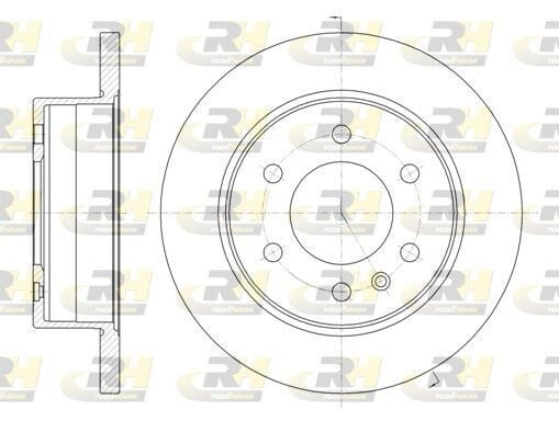 FREN DİSKİ ARKA (298 MM) VW CRAFTER-SPRİNTER 2.5 TDI 2006>2016