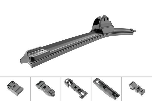 SİLECEK SÜPÜRGESİ ÖN TEKLİ AEROECO 530MM VW AMAROK-BORA-CADDY-A3-A4-A5-A6-DOBLO-CORDOBA-IBIZA