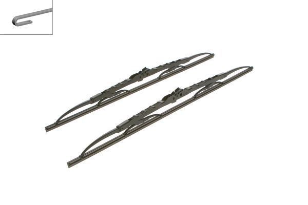 SİLECEK SÜPÜRGESİ ÖN TAKIM TWIN 550×550MM RENAULT MEGANE I LOGAN SANDERO MONDEO CONNECT ACCORD BRAVO PAJERO