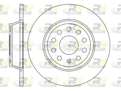 FREN DİSKİ ARKA 286MM VW PASSAT JETTA SUPERB TOLEDO A3 Q3 1,4 1,8 2,0 2005>