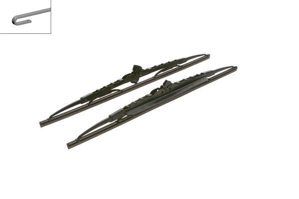 SİLECEK SÜPÜRGESİ ÖN TAKIM TWİN 475×475MM RÜZGARLIKLI VW POLO-SCIROCCO-LT40,55-E36-FIESTA-PUMA-CIVIC-ASCONA-REKORD-CALIBRA A-