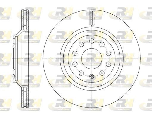 FREN DİSKİ  DOLU TIP 310mm (DF4754) ARKA HAVALI VW GOLF V