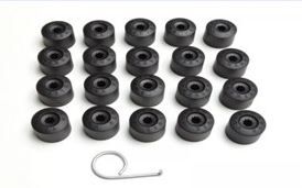 BIJON KAPAĞI SET (SİYAH)16 NORMAL 4 ŞİFRELİ TÜM MODELLER SEAT