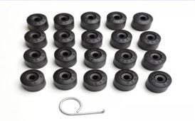 BIJON KAPAĞI SET (SİYAH)16 NORMAL 4 ŞİFRELİ TÜM MODELLER SEAT