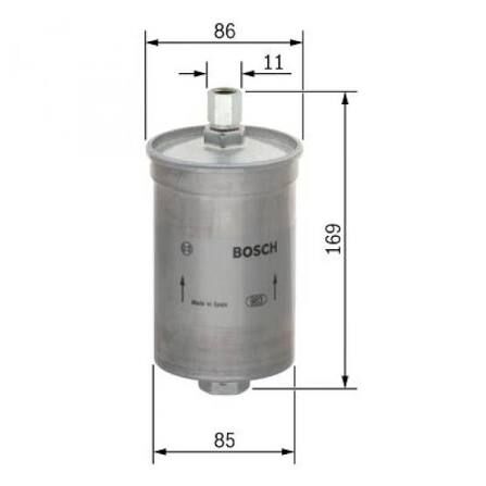 YAKIT FILTRESI W124-W126-W140 85-95 MERCEDES