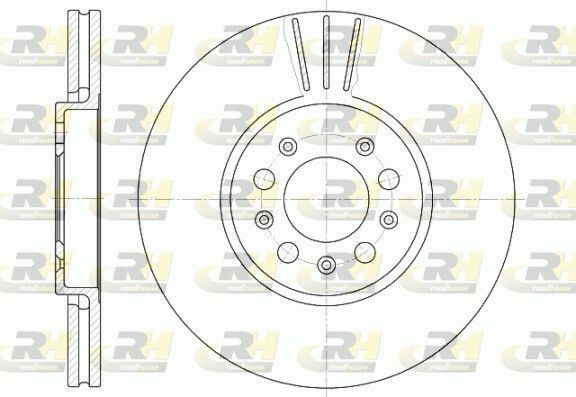 FREN DİSKİ ÖN1,8-HAVALI VW GOLF IV  98>