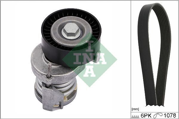 V KAYIŞ GERGİ SETİ 534 0123 20+6PK10781.4 BBY BCB VW POLO GOLF IV BORA