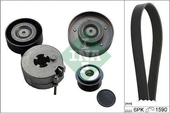 V KAYIŞ GERGİ SETİ 534 0303 10+532 0694 10+535 0210 10+6PK15901.8 2.0 TFSİ AUDI A4-A5-Q5