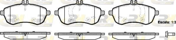 FREN BALATASI ÖN M 271.952-271.820-271.860-651.911 (GDB1736) MERCEDES BENZ SLC SLK CABRIO COUPE C E SERISI (W204) 2007>2014