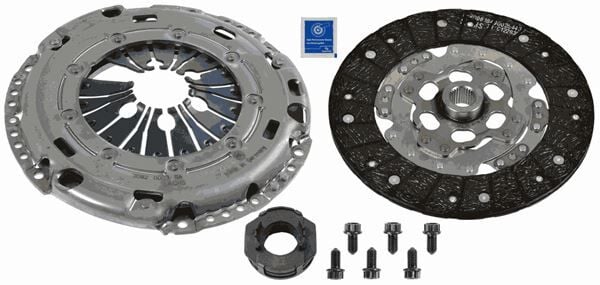 DEBRİYAJ SETİ BJB,BLS,BRU,BXF,BXJ,BKC,BXE,CAYC,BXF,BXJ VW CADDY PASSAT JETTA TOURAN 1.6,1.9,2.0,TDI 04-