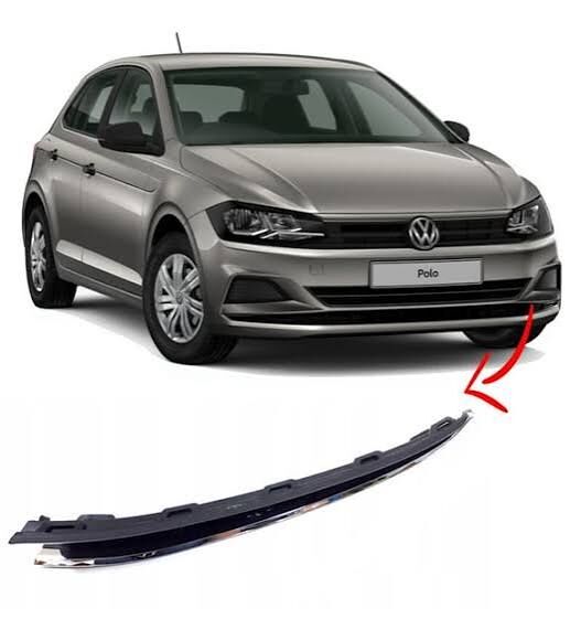 TAMPON IZGARASI ÖN SOL ALT KROMLU VW POLO 2017>2021