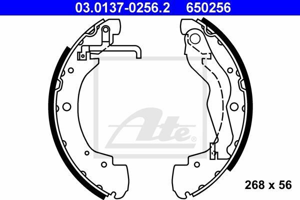 FREN PABUÇ TAKIMI ARKA (GS8530) VW 2.5 TDI 1990>2003