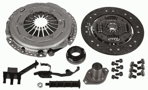 DEBRİYAJ SETİ YAYLI TİP CJEB-CFKA-CAEB-CDNC-CAGA (600 0139 00) AUDI A4 Q5 1,8 TFSİ-2,0 TDİ 09>