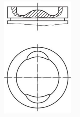 PİSTON (75,51MM) VW GOLF-CORDOBA-IBIZA 91-02