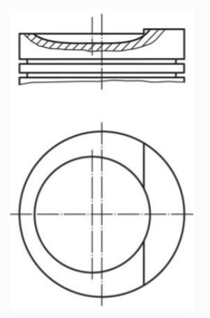 PİSTON (82,51MM) AUDI A6 94-95