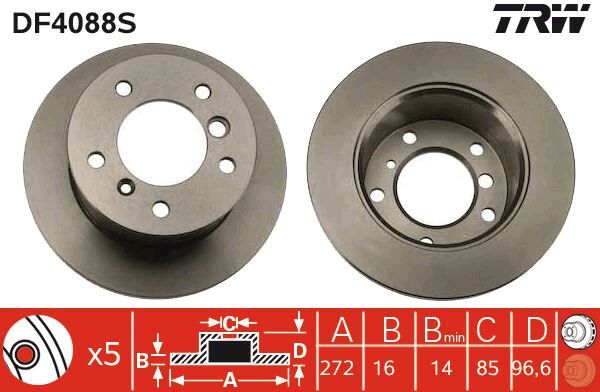 FREN DİSKİ ( ADET FİYATIDIR) ARKA VW LT35  MERCEDES G CLASS SPRİNTER 96-01