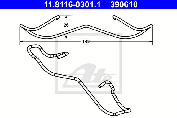 FREN KALIPER YAYI FORD COUGAR (EC_) (98-01) FORD