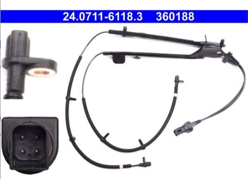 ABS HIZ SENSORU 937MM+958MM FORD  FIESTA IV FUSION MAZDA 2