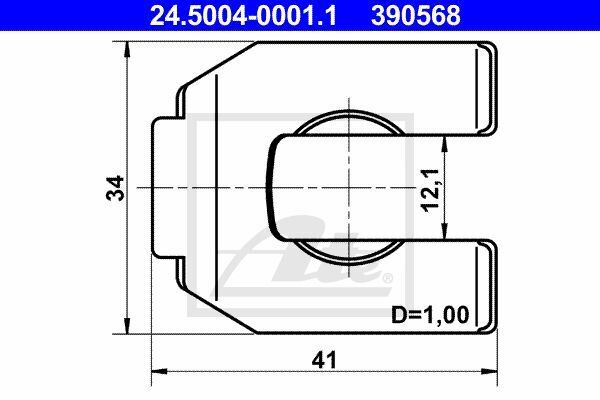 FREN HORTUM TUTUCU 12MM VW KAAFER T1 T2 1960>