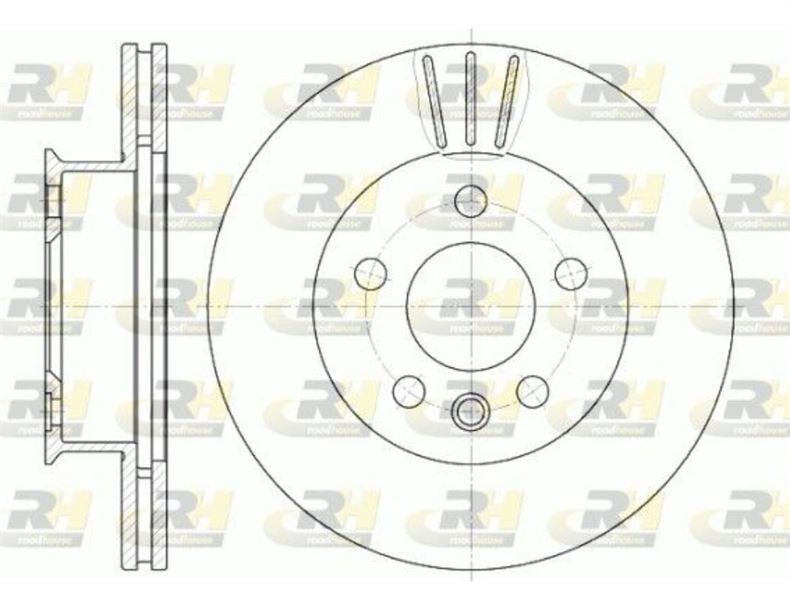 FREN DİSKİ ÖN HAVALI 280mm (DF1596) VW T4  90>95