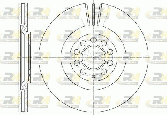 FREN DİSKİ ÖN HAVALI 5 DELİK VW BORA GOLF POLO OCTAVIA IBIZA LEON TOLEDO A3 TT 1.8 2.0 1998>2014
