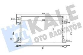 KLİMA RADYATÖRÜ ASTRA J OPEL
