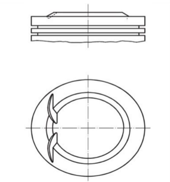 PİSTON SEGMAN 78.10MM 0.50 1.4I 16V X14XE (94-02) (FM 87-71678 050) OPEL ASTRA F-ASTRA G-CORSA B-TIGRA
