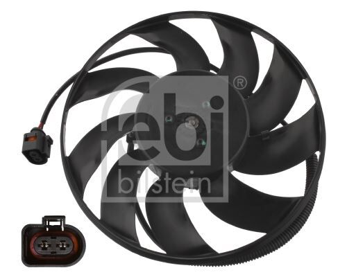 FAN MOTORU ÇAP 290MM 9 KANAT VW