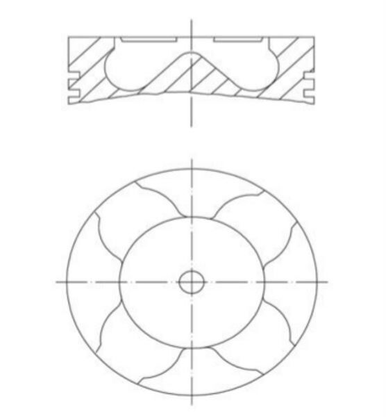 PİSTON SEGMAN 84.00MM STD X20DTHFM (87-71686 STD) OPEL VECTRA B OMEGA B 96-00