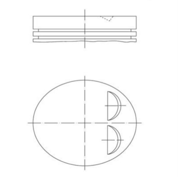 PİSTON SEGMAN 72.50MM STD1.2 16V X12XE Z12XE (FM 87-71668 STD) OPEL CORSA B-ASTRA G  1998>2005